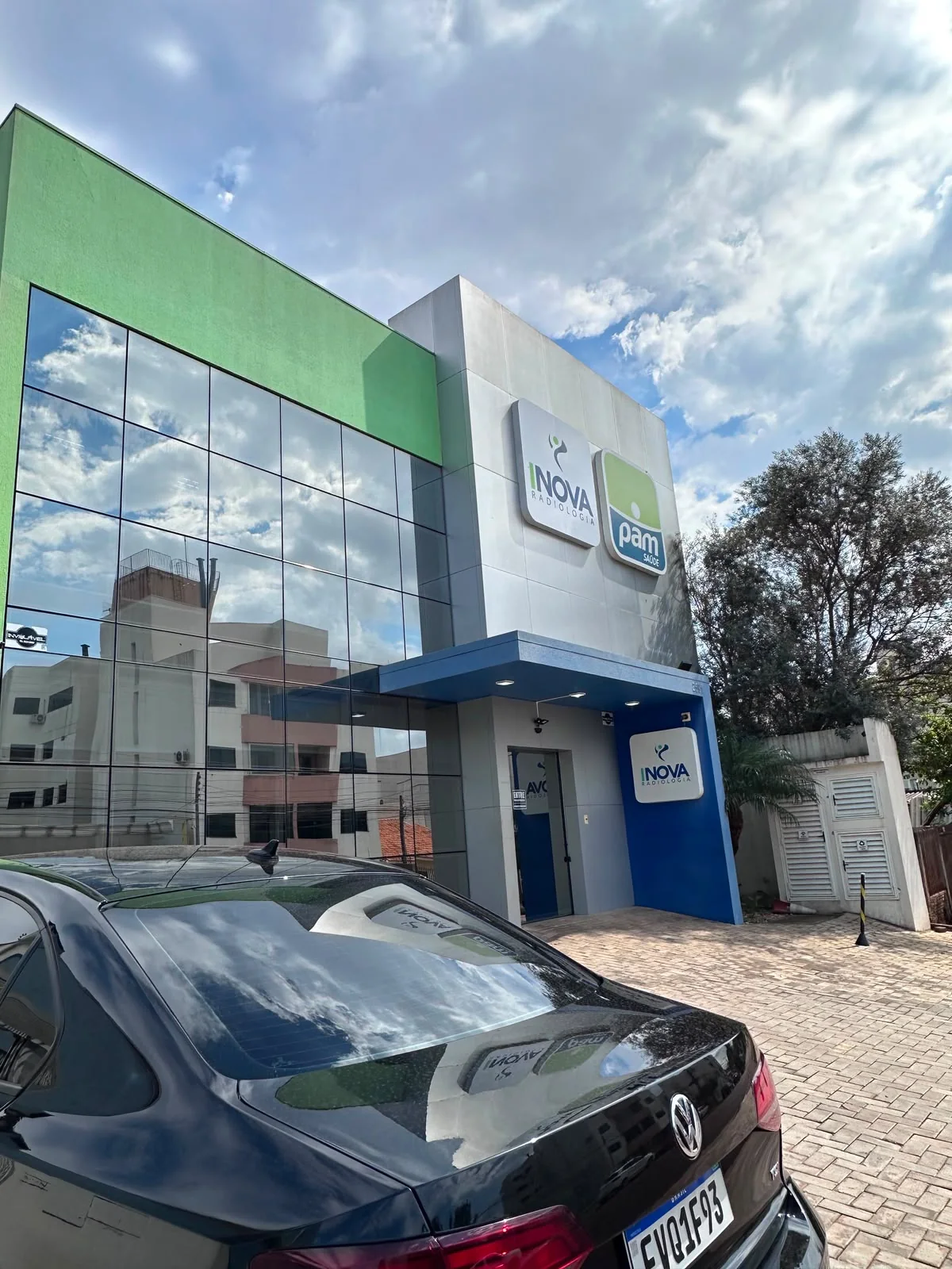 Fachada real da Inova Radiologia